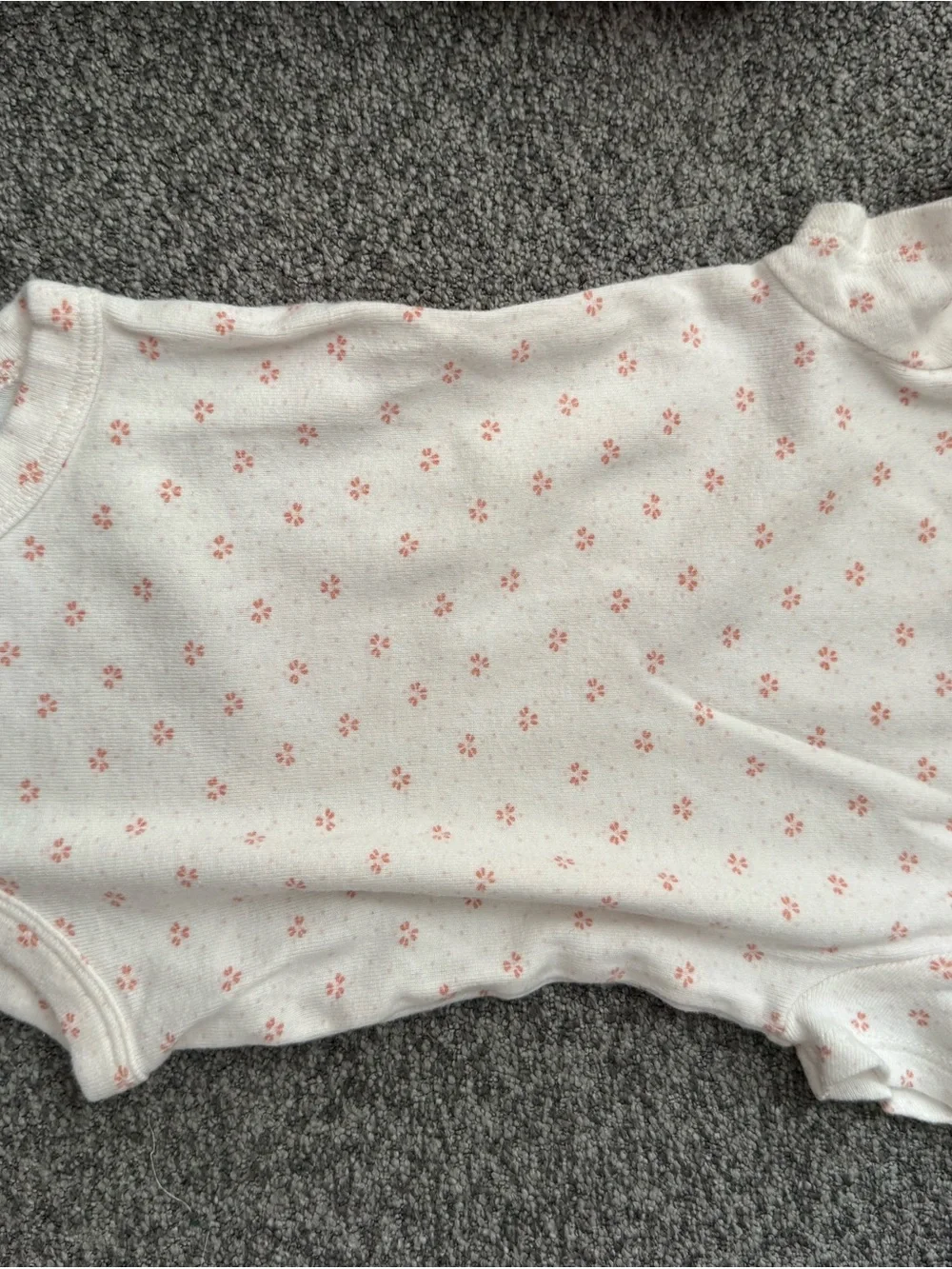 Carter's Peach & Light Pink Baby One-Piece Bodysuits Pack